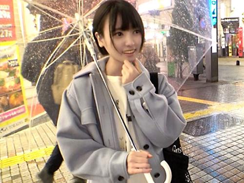 ＜美少女JD×ナンパ＞ショートカット貧乳BODY★エロ尻！新宿のミニスカ激かわJDさん※ガクブル痙攣ま◯こでアヘ顔交尾！