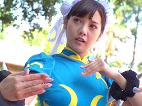 これで三十路！？中国や台湾の映画女優級の美しさ！黒人相手に果敢に挑むオンナ格闘家！