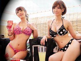 海の家に相席居酒屋が出現！ひと夏の思い出に生ハメ本番まで許しちゃう女の子！＜膣内射精＞