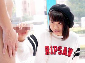 れな（18）私もあまり経験ないけど…童貞のフリして現役JDをナンパ！無毛ワレメに大量中出し！マジックミラー号