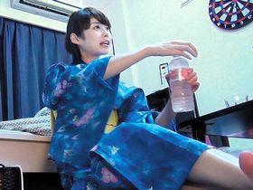 ＜SEX隠し撮り＞横顔が少しカトパン風！？夏祭りでテンション上がってチャラ男とやっちゃう20歳ＯＬ！