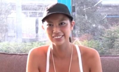 日焼けが生々しいお姉さんに媚薬飲ませてマジックミラー号でハメる！
