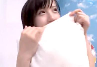めっちゃ可愛いショートカットの女の子に膣内射精！