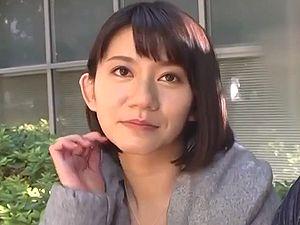 ネトラレ！素人夫婦がAV出演！ショートカット清楚な美熟女奥さん！他人棒フェラ騎乗位バックNTR！人妻熟女・島崎きょうこ
