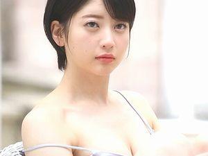 名無しの美少女！カワイイと話題の素人！AVデビューするか迷ってるショートカット清楚で美巨乳な娘のハメ撮り！PornHab