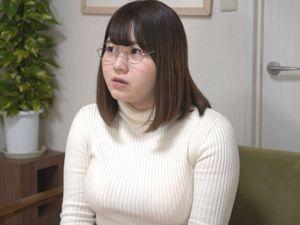 ＜素人＞ぽっちゃり☆地味メガネJDがAVデビュー！可愛い巨乳巨尻！乳揉み着衣バック騎乗位3P乱交SEXハメ撮り！エロ動画