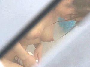 レイプ！巨乳JDを尾行してシャワーのぞき！侵入して強姦！イラマチオ、立ちバックで犯し、ザーメン顔射ぶっかけ！
