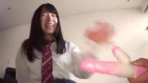 素人ナンパ：初めてのオモチャ体験で何度もイクので大量中出し！！