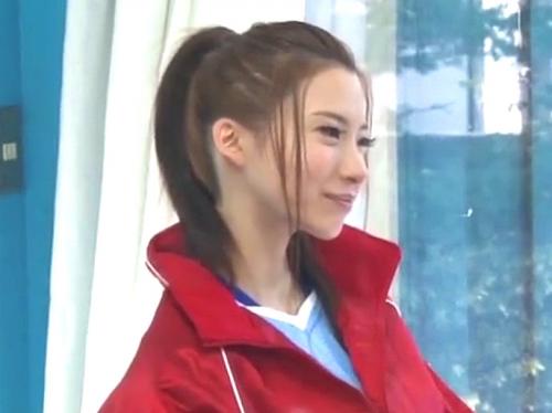 ◆MM号/アスリート◆「もうイッちゃう～っ！」激カワ！女バレ部員にマッサージからのスケベおねだり騎乗位美少女悶絶映像！！