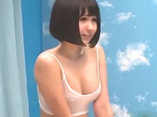 ♡MM号/隠し撮り♡『精子こんなについてるぅ（汗』激カワパッチリ娘とＨなマッサで濡れマン強引ぶち込み＆中出し天国イキ♡
