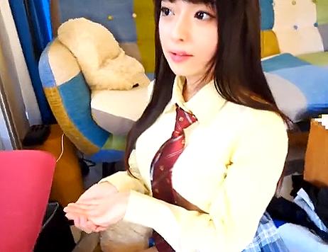 【ナンパ/ロリ美少女】韓国ハーフのロリ可愛いギャルがおじさんに懸命ご奉仕！『赤ちゃん出来ちゃう（汗』無許可種付けに涙目ｗ